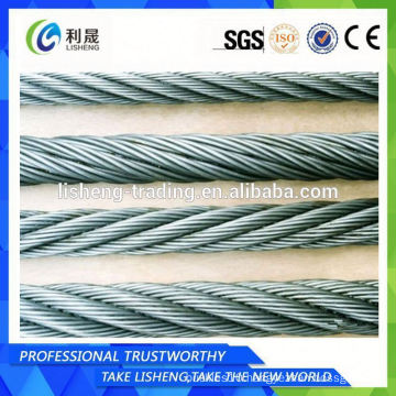 China Alibaba 8x19 Elevator Steel Wire Rope